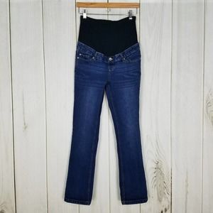 Planet Motherhood Maternity Pregnancy Straight Leg Jeans